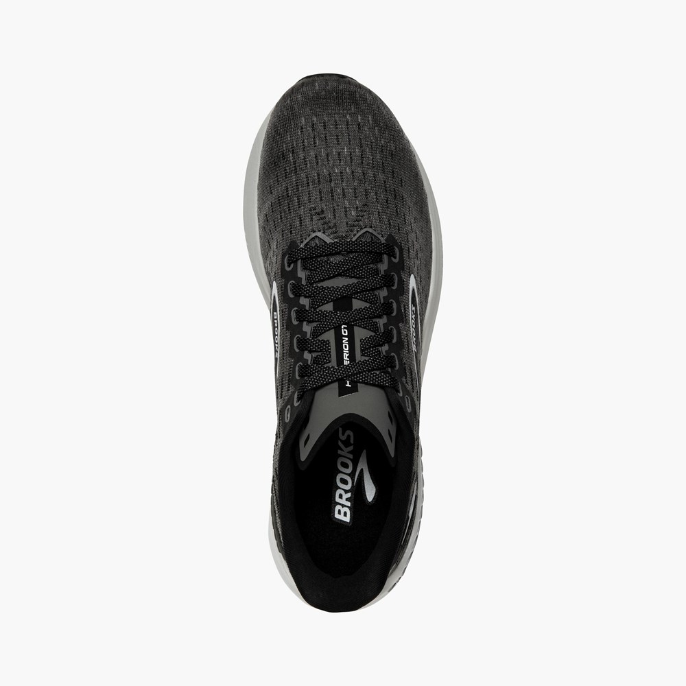 Chaussures Running Route Brooks Speed Support Hyperion GTS Blanche Noir Femme | AIR-8228500